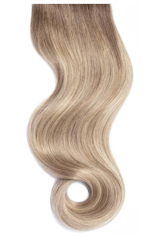 EUROPEAN TAPE HAIR EXTENSIONS 18 INCH 9A HIGH GRADE SOMBRE SANDY BLONDE (18/613)