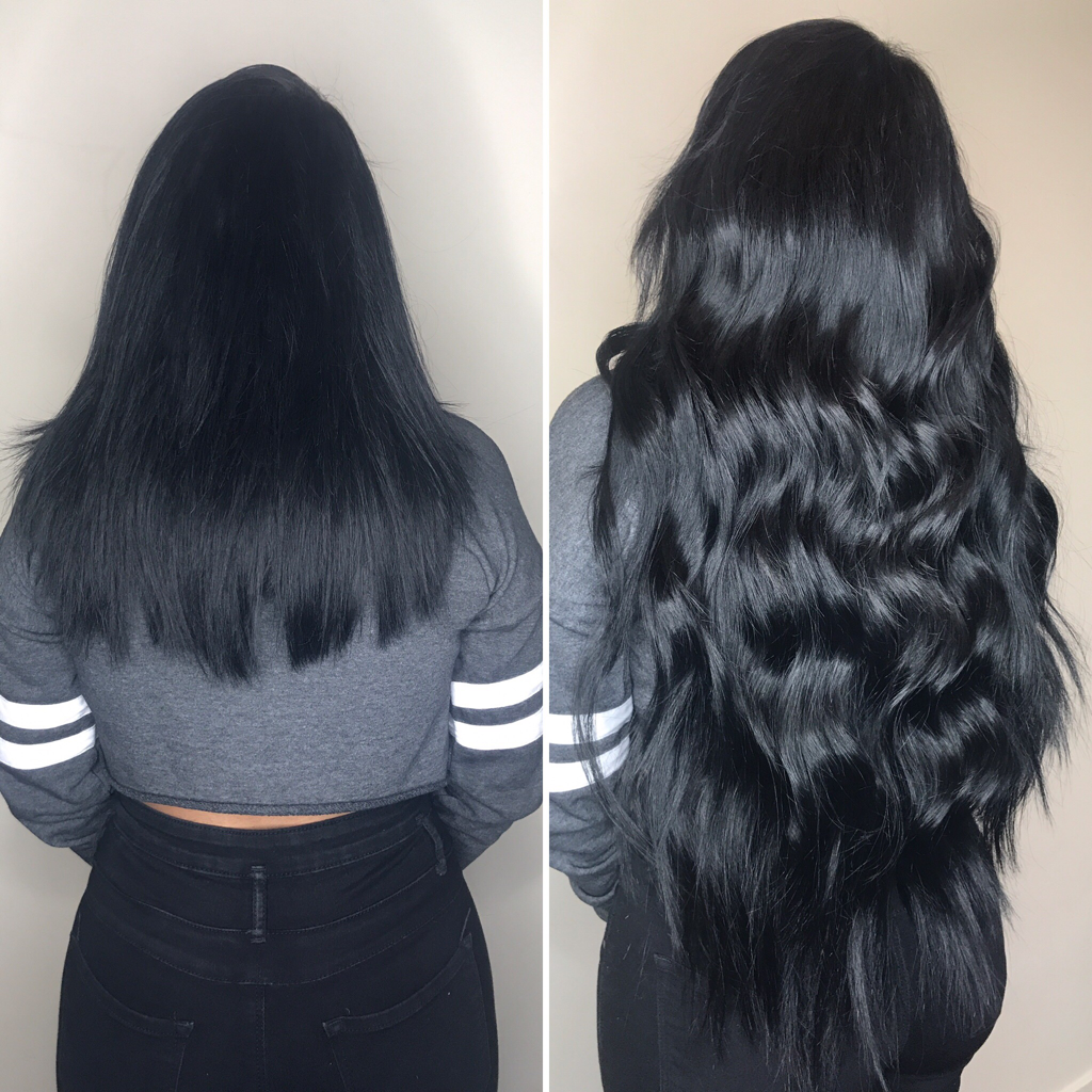 NATURAL BLACK (1) CLIP IN 14